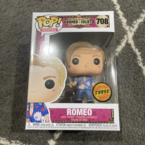 Authentic Funko Pop! Vinyl: Movies: Romeo #708 - Romeo & Juliet - Chase