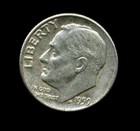 1959 D Roosevelt Dime US 10 Cent U.S America SILVER UNITED STATES 10c Coin #6873 — photo 1