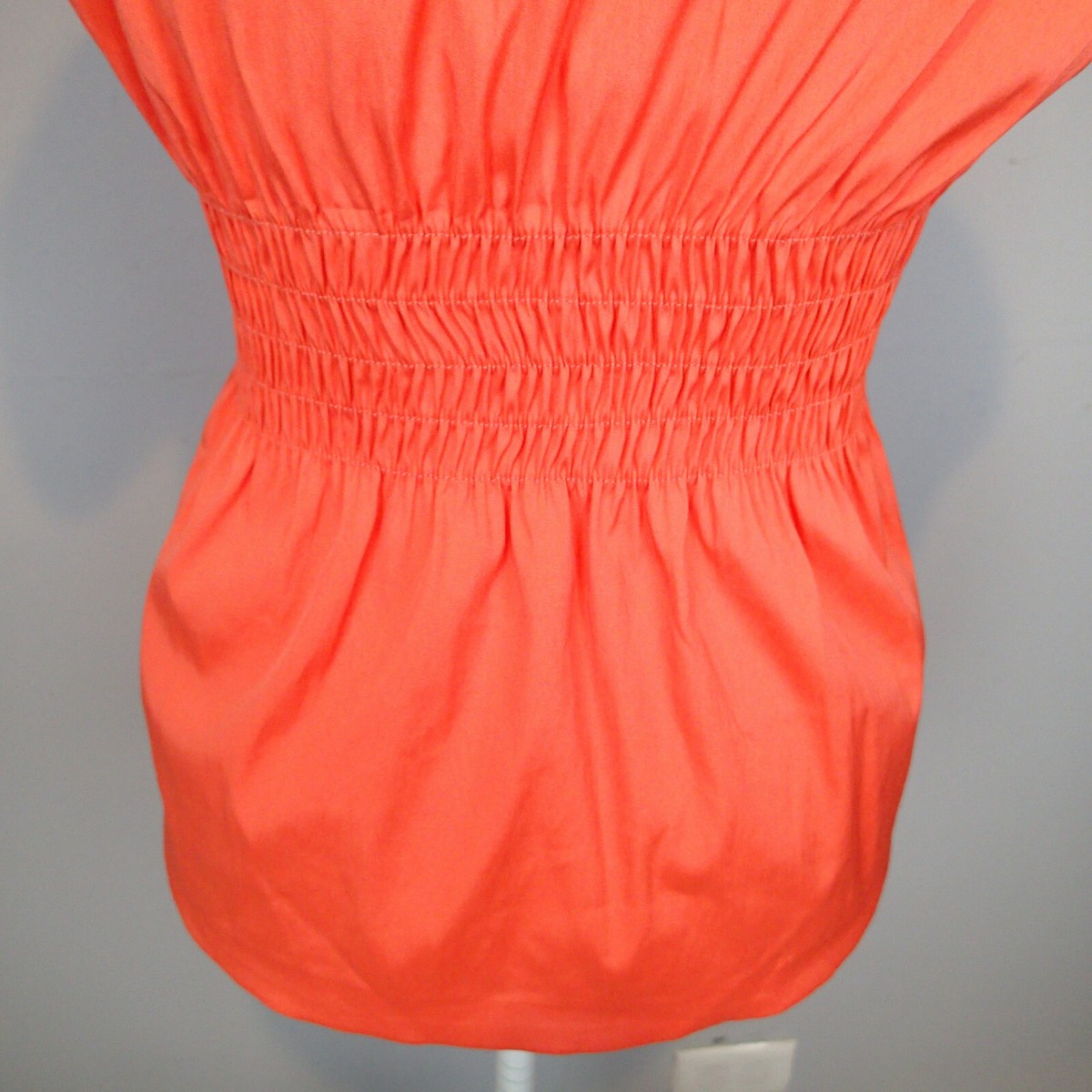 Blouse Orange Antilia Femme - Taille M/Lg, Manches Longues, En Coton, Occasion Très Bon état