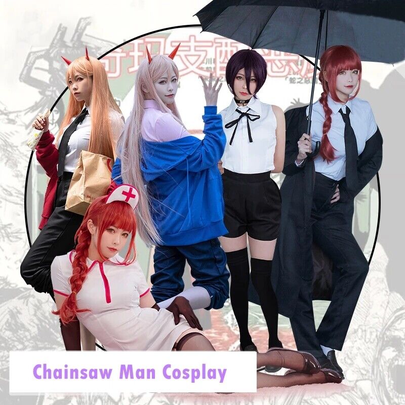 Anime Chainsaw Man Cosplay Costume Reze Halloween Party Clothes