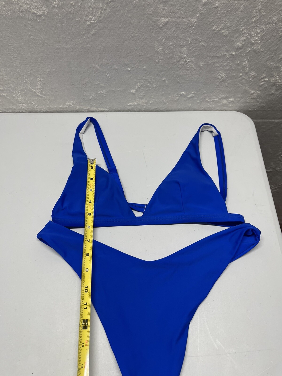 Mizaful Swimsuit Royal Blue Bikini Two Piece Set Swim… Gem