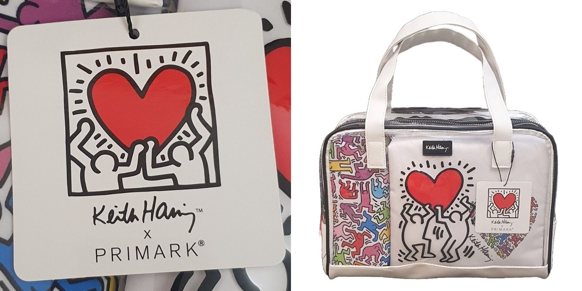 Primark T Shirt Keith Haring Femme Top Mickey Mouse T Shirt - Main Image