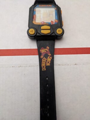 Nintendoドンキーコング デジタル腕時計 VINTAGE NINTENDO DONKEY KONG GAME WATCH 1994 NELSONIC | eBay