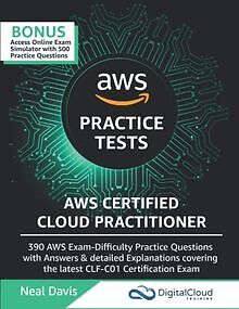 AWS Certified Cloud Practitioner Practice Tests von Davi... | Buch | Zustand gut