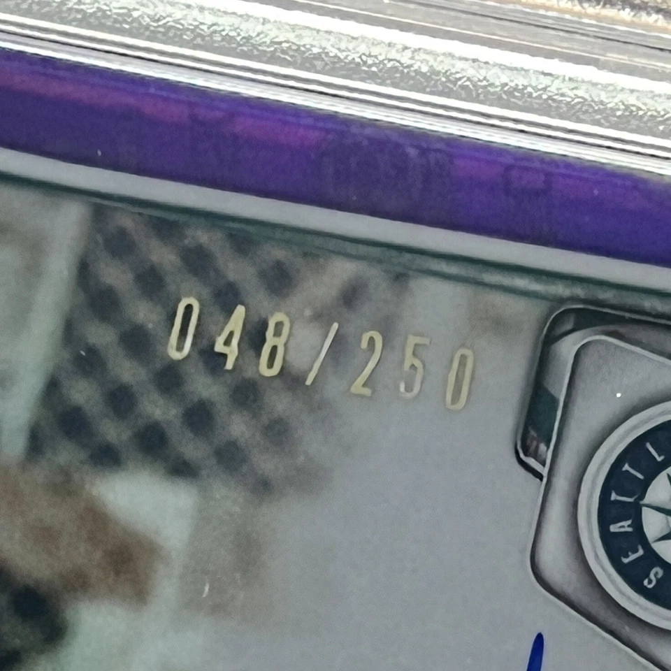 AUSTIN SHENTON 2020 Bowman Chrome 1st Rookie Auto Purple Refractor #/250 PSA 9 - Image 2 of 4