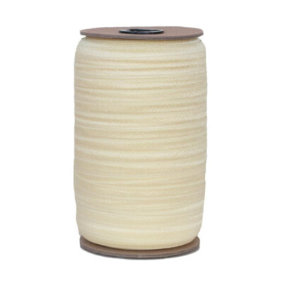 Pale Yellow Fold Over Elastic 5/8'' (15mm) 100 Yards | Elastic By The Yard