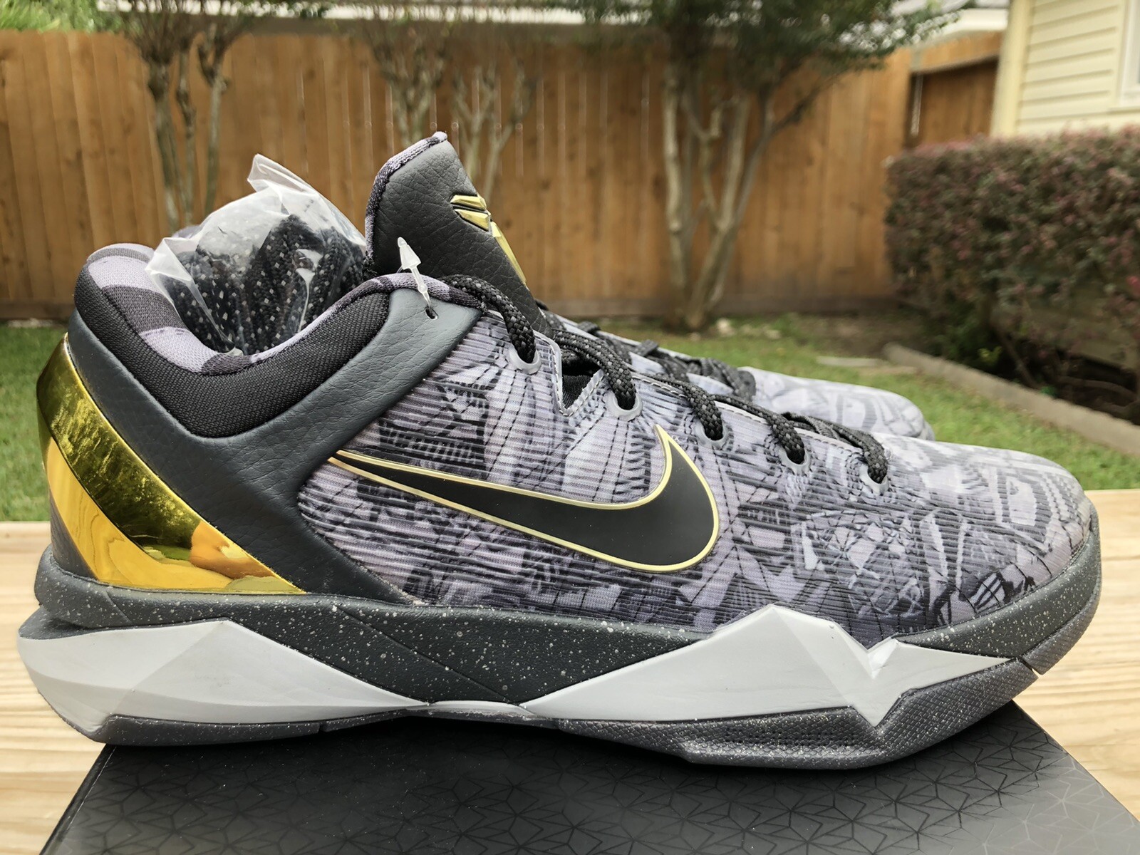 NEW 2014 Nike Zoom 7 VII Prelude (London) Black Mamba Size 11 |