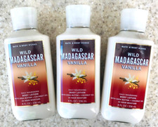 3 Bath  Body Works WILD MADAGASCAR VANILLA Body Lotion 8oz LOT/SET of 3
