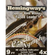 Hemingway Czech Nymph Furled Leader