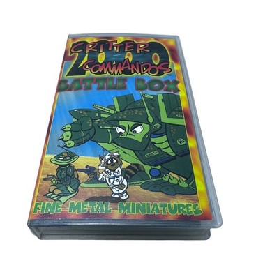 Critter Commandos 2000 Battle Box Fine Metal Miniatures Rats