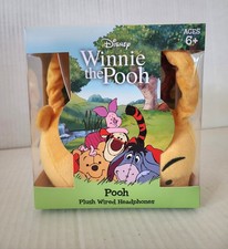 DISNEY WINNIE THE POOH PLUSH WIRED HEADPHONES
