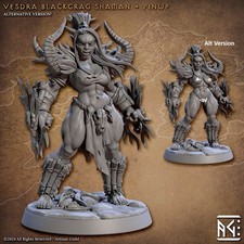 Female Orc Shaman Vesdra  Artisan Guild Miniatures
