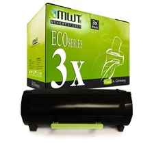 3x Toner for Konica Minolta Bizhub 3300 3301 P, TNP-39 BLACK