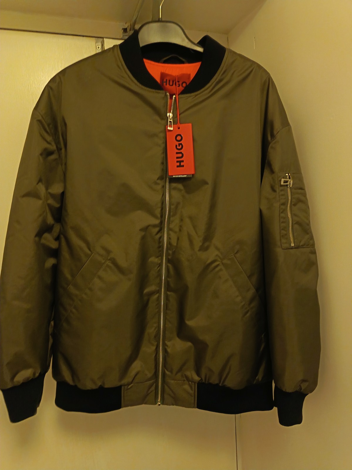 Hugo Boss Jacket BNWT Size Large RRP £239.99 New with Tags Khaki Green Jacket L