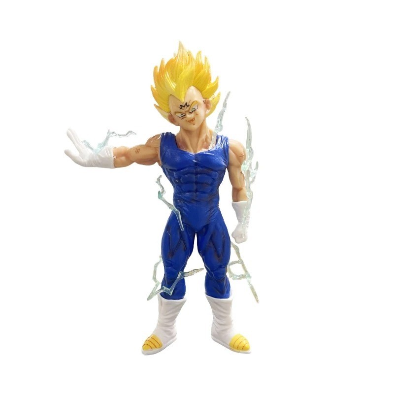 Figurine Dragon Ball Z Vegeta Super Saiyan 15cm, statue manga pour déco geek