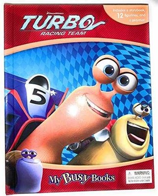 DreamWorks Turbo Racing Team My Busy Books - Toy - Acceptable