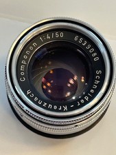 SCHNEIDER - KREUZNACH COMPONON ENLARGING LENS 50 mm F4 LENS with mounting ring
