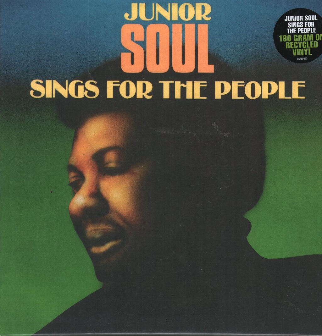 Junior Soul Sing For the People LP vinyl Europe Burning Sounds 2023 180g LP on