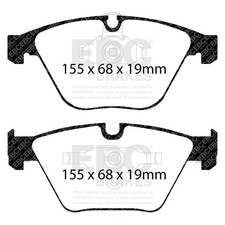 Disc Brake Kit-S12 Kits Redstuff and RK Rotors EBC Brake fits 2008 BMW 535i