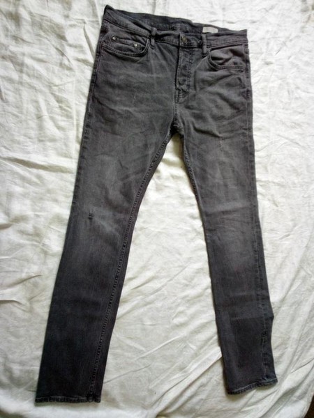 Men AllSaints Jeans Grey 30 / S / 44