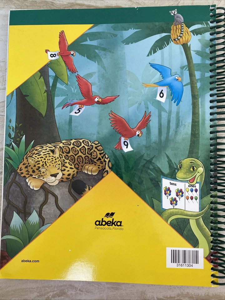 Abeka Arithmetic 1st Grade Work-Text Teacher Key 2nd Edition - Image 2 of 2