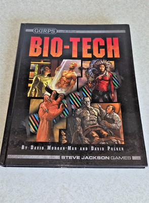 GURPS Bio-Tech (GURPS RPG 4th Edition) Hardcover Steve Jackson Games SJG 01-0103