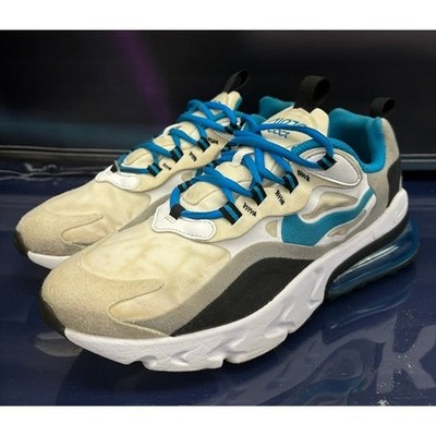 Nike Air Max 270 React White Laser Blue (2020) BQ0103-106 Youth sneakers size 7Y