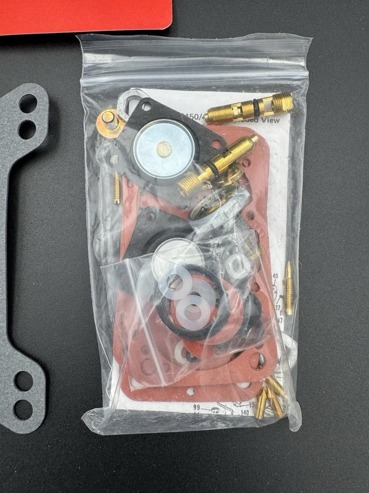 Kit de reconstrucción de carbohidratos de doble bomba DEA Holley 4150 Foto 3 de 4