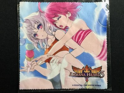 Arc System Works PS3 Arcana Heart 3, SuggoiFiber Cloth Mini Towel, Examu,