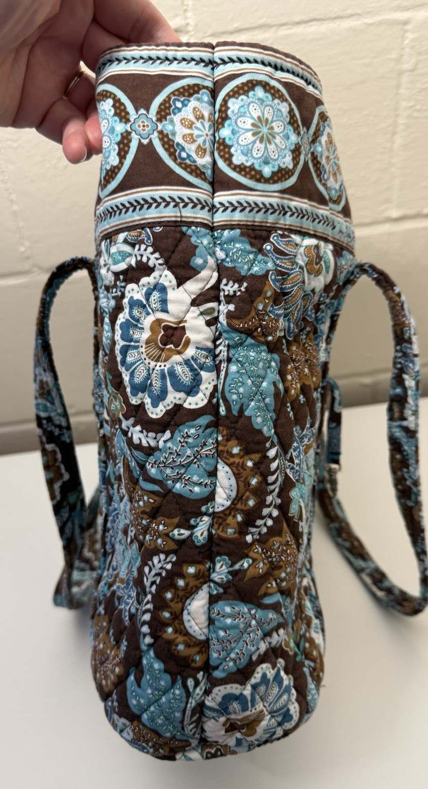 3 PC Rare Vera Bradley Java Large Toggle Tote + 2… - image 17