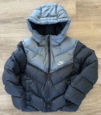 Nike Sportswear Kids All Day Play Thermafit Hooded Puffer Jacket Size Small