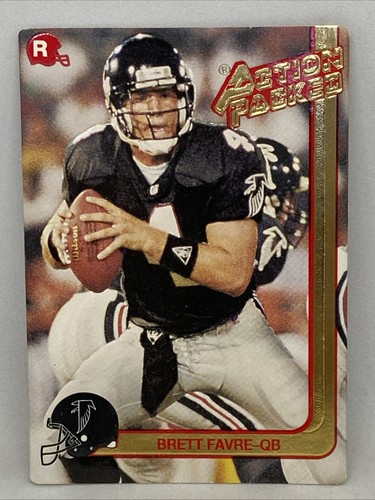 Brett Favre #21 — 1991 Action Packed Rookie Update football card