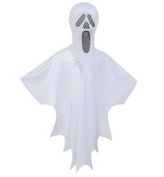 Halloween KostüM Geist Schlossgespenst Weiß 128 - 140
