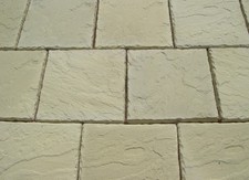 CONCRETE BUFF  PAVING SLABS 50 X 450 X 450 PER PALLET (DELIVERY EXCEPT)