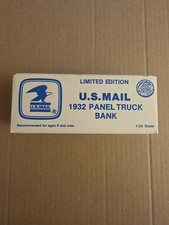 Vintage Ertl Diecast Vehicle Bank - 1932 Panel Truck U.S. Mail 1989 
