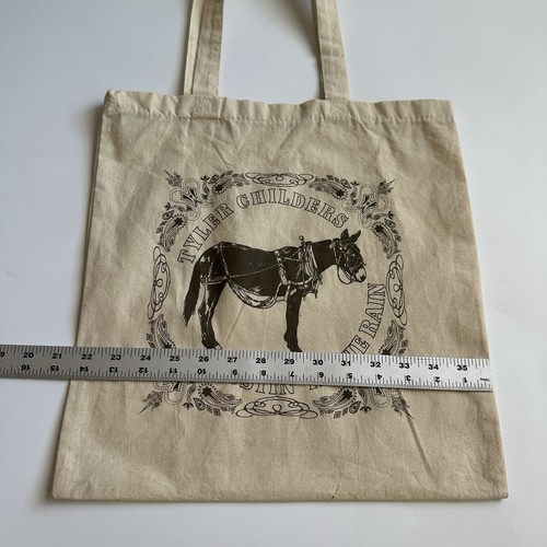 Tyler Childers Tote Bag Mule Pull Tour 2024 SOLD OUT Rustin' In The Rain Bag - Picture 3 of 9