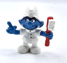 Schlumpf -20209 Zahnarzt -Smurf -Pitufo Schleich- Figur  Germany Nr 2. 1984