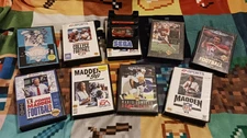 Lot of 11 Sega Genesis Sports Games | Super Baseball 2020 Madden Football Hockey