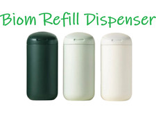 Biom Airtight Minimalist Refillable Wipe Dispenser BPA Free One-Wipe Pull Design
