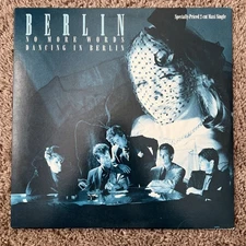 Berlin -No More Words & Dancing In Berlin -Promo Maxi Single 12" Vinyl-VG+ 20191