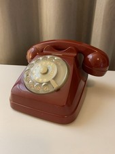 Telefono A Disco AUSO Siemens S62 Rosso Vintage