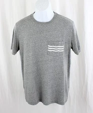 Sol Angeles Men's Heather Gray Cotton Blend Short Sleeve T Shirt Size Large