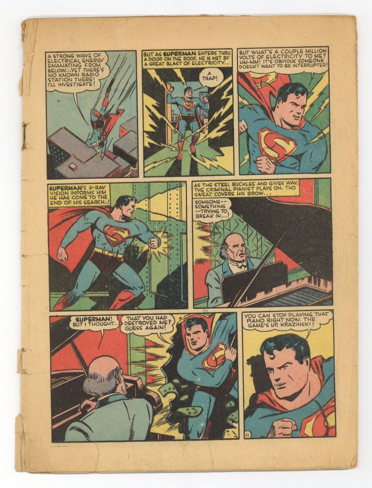 Superman #14 Coverless 0.3 1942