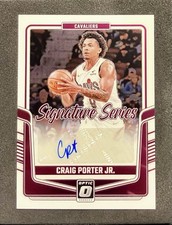 2024-25 Panini Donruss Optic - Signature Series Craig Porter Jr. #SS-CPJ (AU)