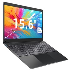 SGIN Laptop 15,6 Zoll 8GB RAM 256GB SSD Type-C WiFi5 7200mAh Windows 11
