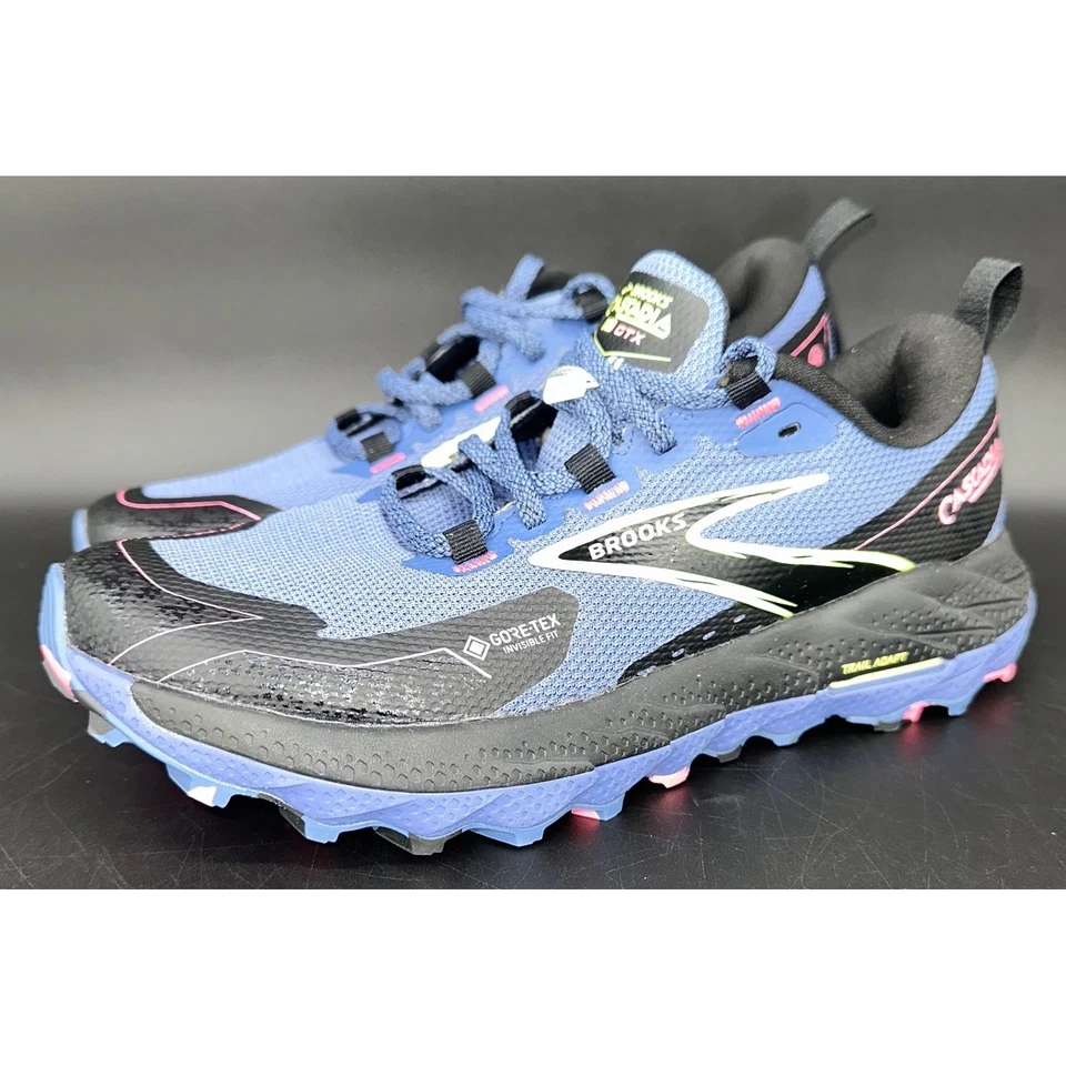 Brooks Cascadia 16 1204151B464 GTX Damen Trailschuh blau wasserdicht Gr. 7,5