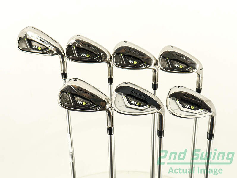 TaylorMade M2 Iron Set 7-PW AW SW LW Graphite Ladies Right -1/4