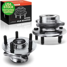 Pair Front Wheel Bearing Hub Assembly 5 Lug for Honda Odyssey 2011 2017
