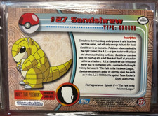 Topps Pokémon TV Animation Edition Sandshrew Sandslash Abra #27-69 Lot