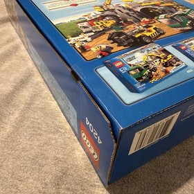 LEGO City The Mine 4204 Gold Miners Crane Dump-Truck Train Drill NEW & SEALED